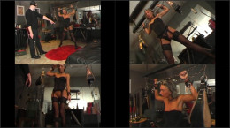 Extreme Lingerie Model Jana Endures Hard Whipping And Submission Lesson