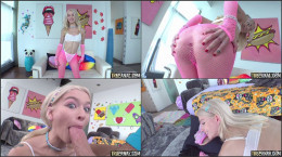Inside Emma Rosie's ass