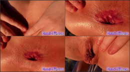 Teen Asshole Close Up! Tight Ass, Huge Labia Pussy 720p