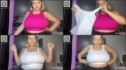 Huge Tits Teen Crop Top Try On Haul
