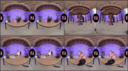 Sexy secretary Chiara gives you a proper foot tease