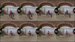 Wonderfully gorgeous Magena Yama fingerfucks her unshaved pussy