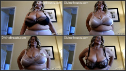 Sarah Juicy Fat Tits in Bras